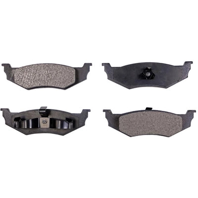 Rear Semi Metallic Pads by TRANSIT WAREHOUSE - PPF-D641
