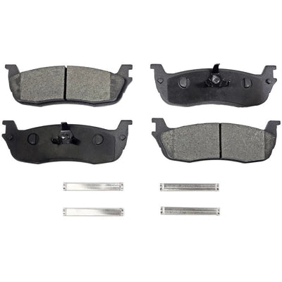 Rear Semi Metallic Pads by TRANSIT WAREHOUSE - PPF-D711
