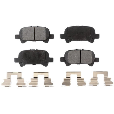 Rear Semi Metallic Pads by TRANSIT WAREHOUSE - PPF-D828