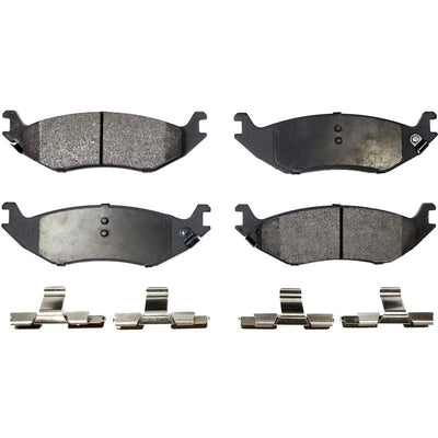 Rear Semi Metallic Pads by TRANSIT WAREHOUSE - PPF-D898