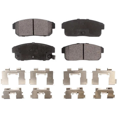 Rear Semi Metallic Pads by TRANSIT WAREHOUSE - PPF-D900