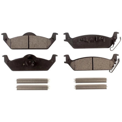Rear Semi Metallic Pads by TRANSIT WAREHOUSE - PPF-D963