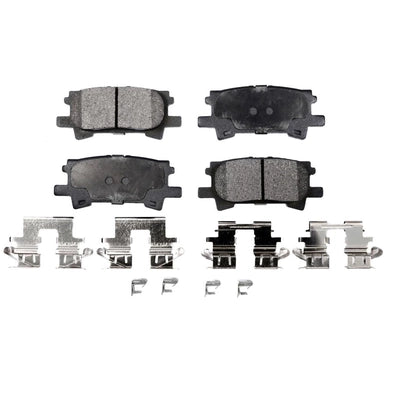 Rear Semi Metallic Pads by TRANSIT WAREHOUSE - PPF-D996