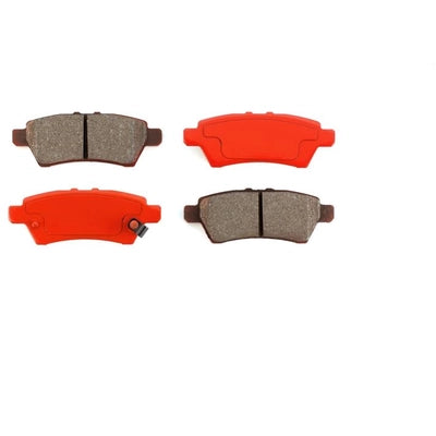 Rear Semi Metallic Pads by TRANSIT WAREHOUSE - SIM-1101