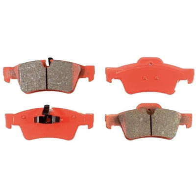 Rear Semi Metallic Pads by TRANSIT WAREHOUSE - SIM-1122