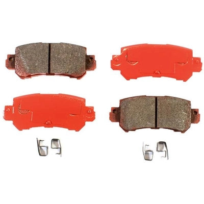 Rear Semi Metallic Pads by TRANSIT WAREHOUSE - SIM-1624